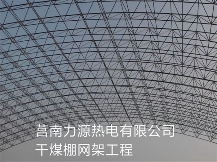 麻城力源热电有限公司干煤棚网架工程